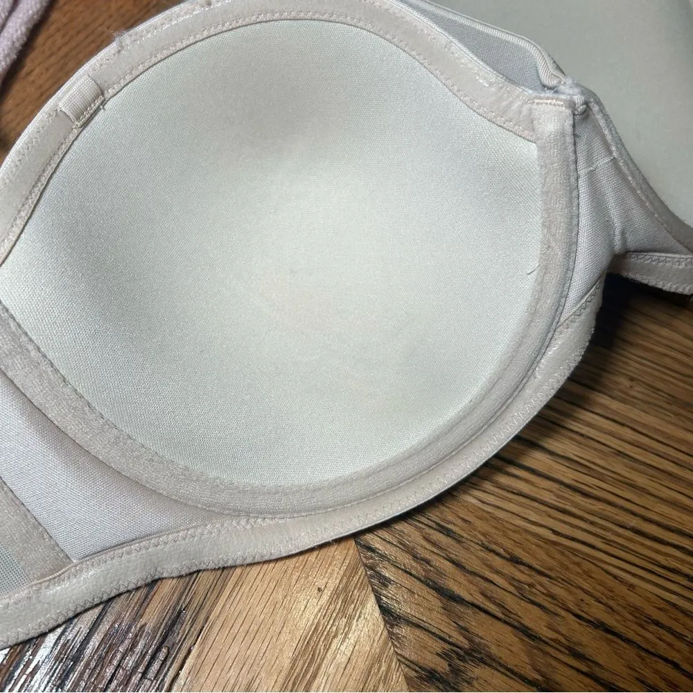 Wacoal Red Carpet Strapless Bra 854119 Nude Beige 36C Grippy Lining - Image 6