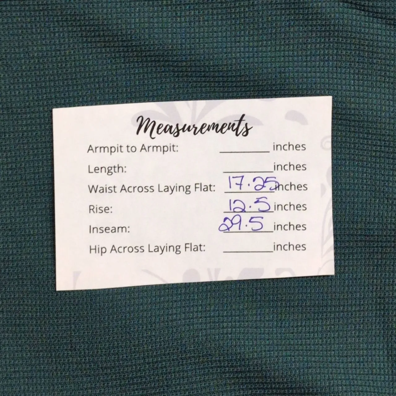 NWT Andie The Wide Leg Pant Fern Green Drawstring Waffle Knit Comfort L - Image 10