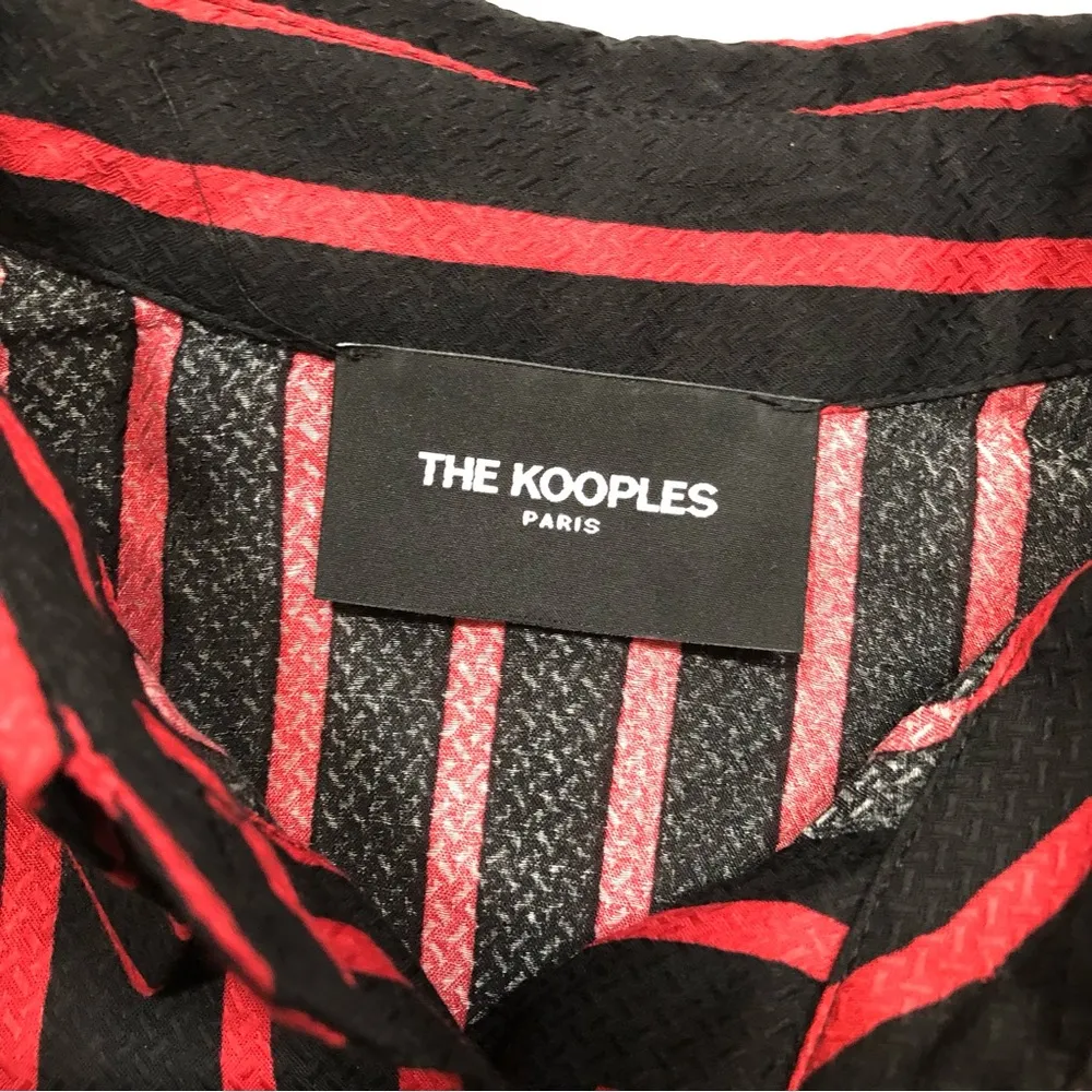 The Kooples Women’s Striped Puff-Sleeve Button Down Shirt - Image 3