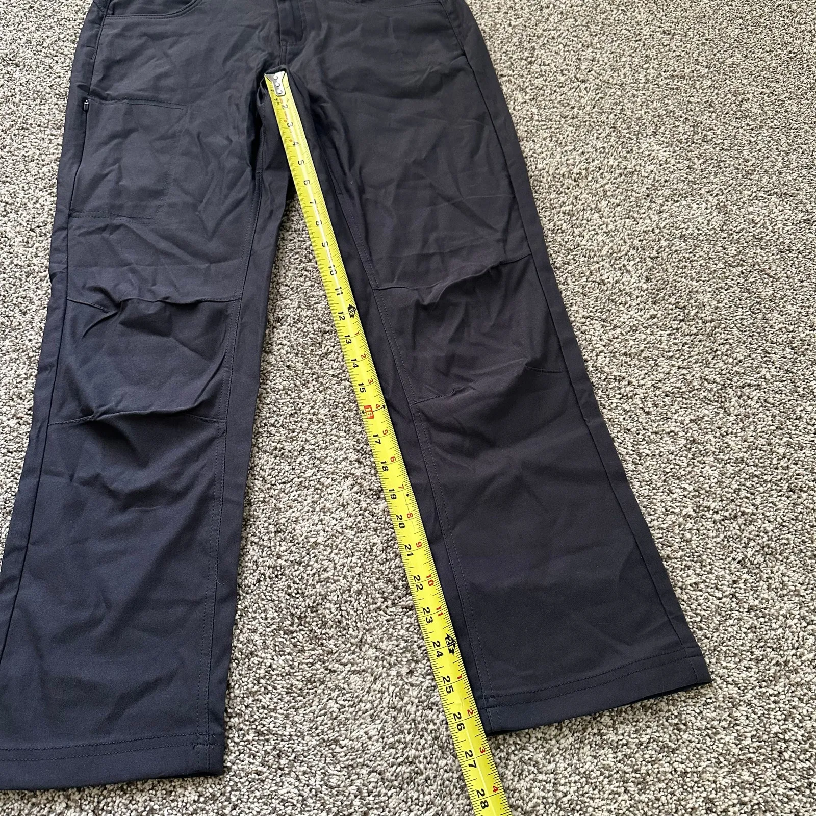 PrAna dark gray straight fit Halle pants size 6 Short NWT - Image 10