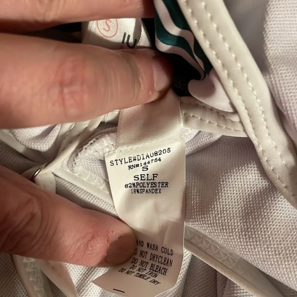 New With Bag Davi & Dani Palm Tree Swimsuit Sz S Resort Vacation Beach - Image 5