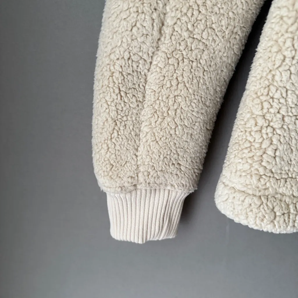 The North Face sz S‎ cream fleece jacket - Image 11