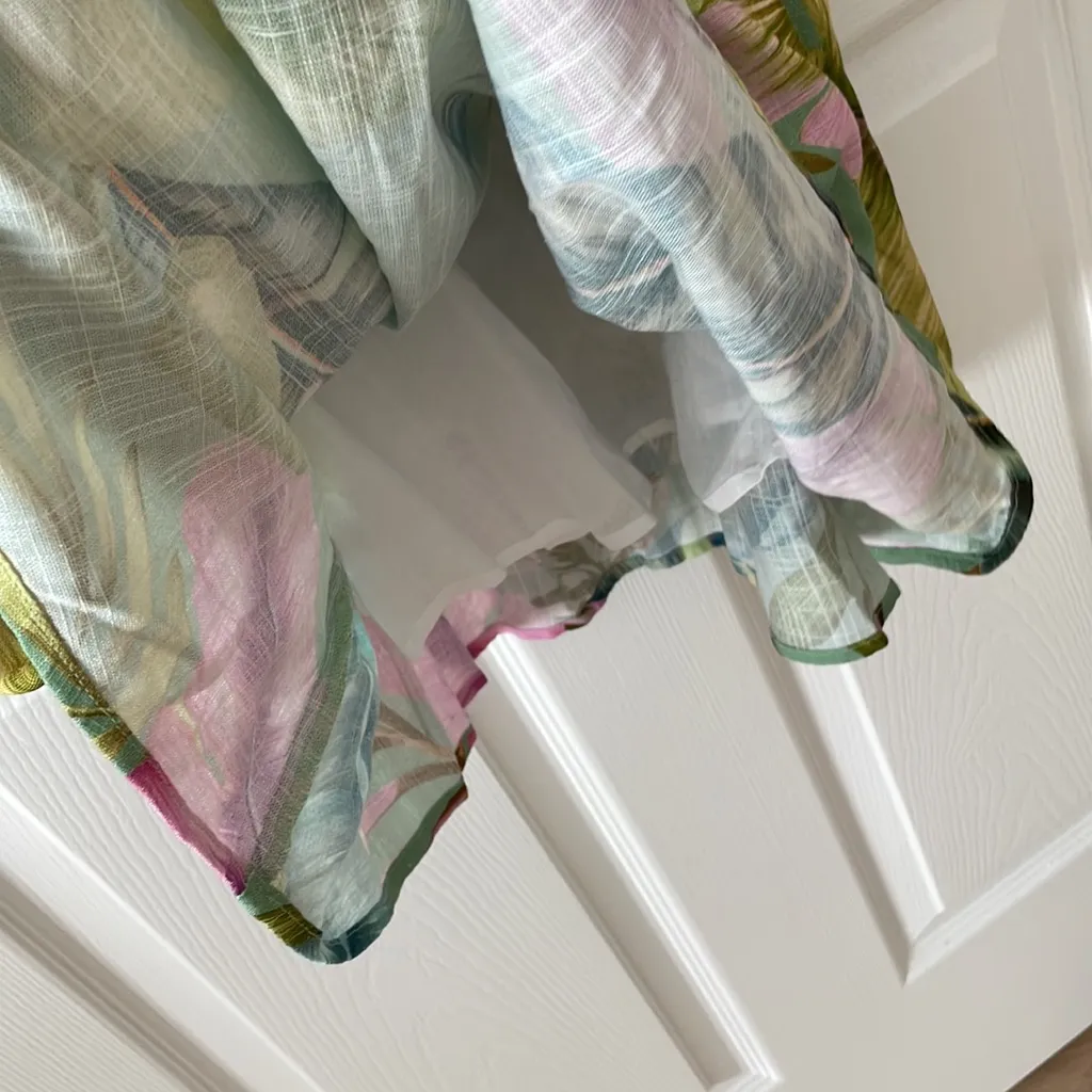 Aqua by Bloomingdale’s floral print dress - Image 4