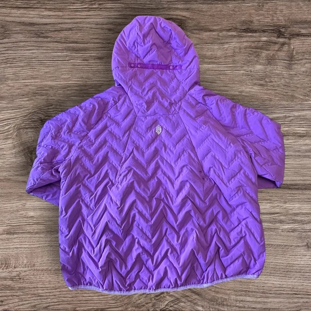 NWT Free People Gettin Lost Packable Puffer in Red Violet - Image 8