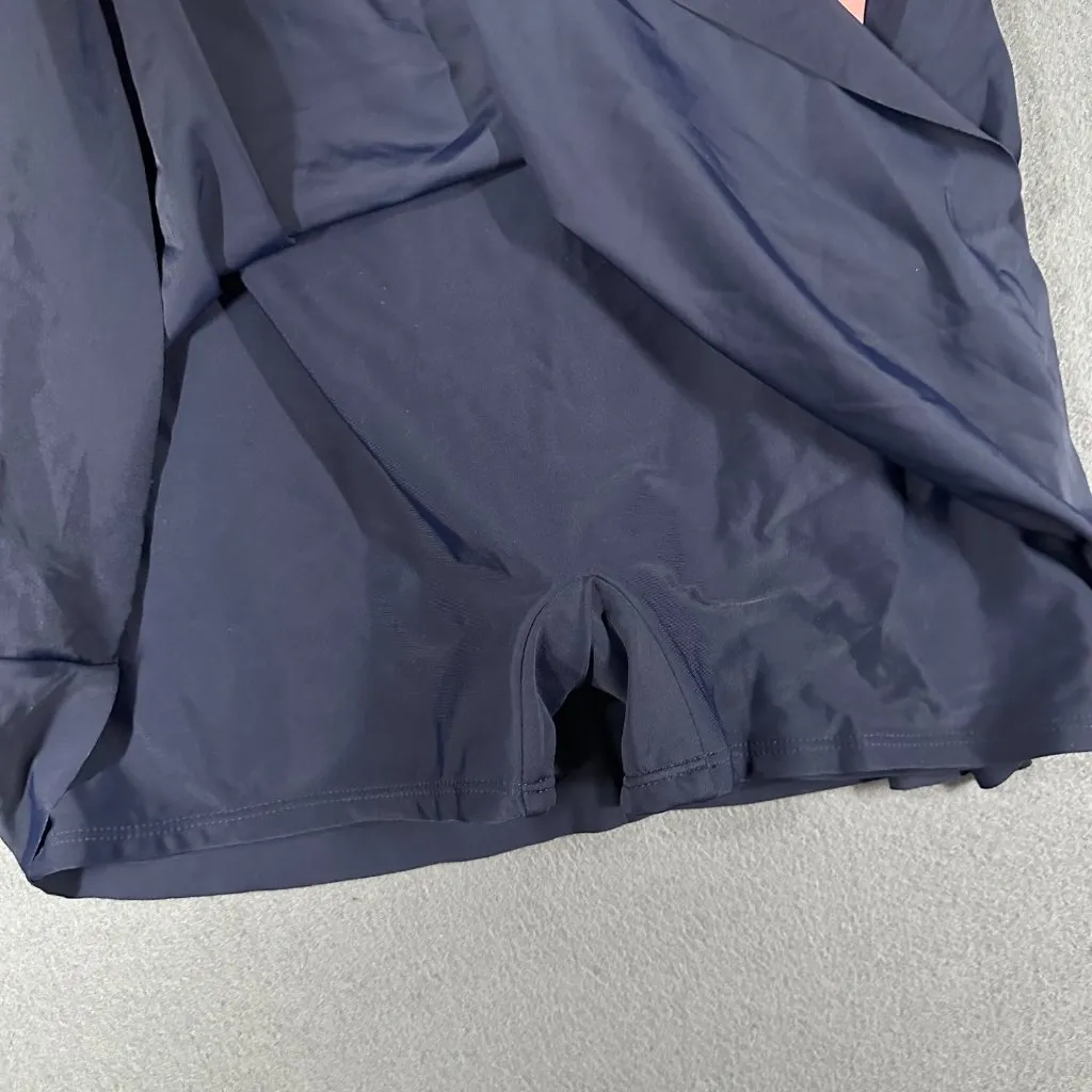 Zaful US 8-10 One Piece Swimdress Swimsuit Color Block V-Neck Wrap Tie Side NWT‎ - Image 7