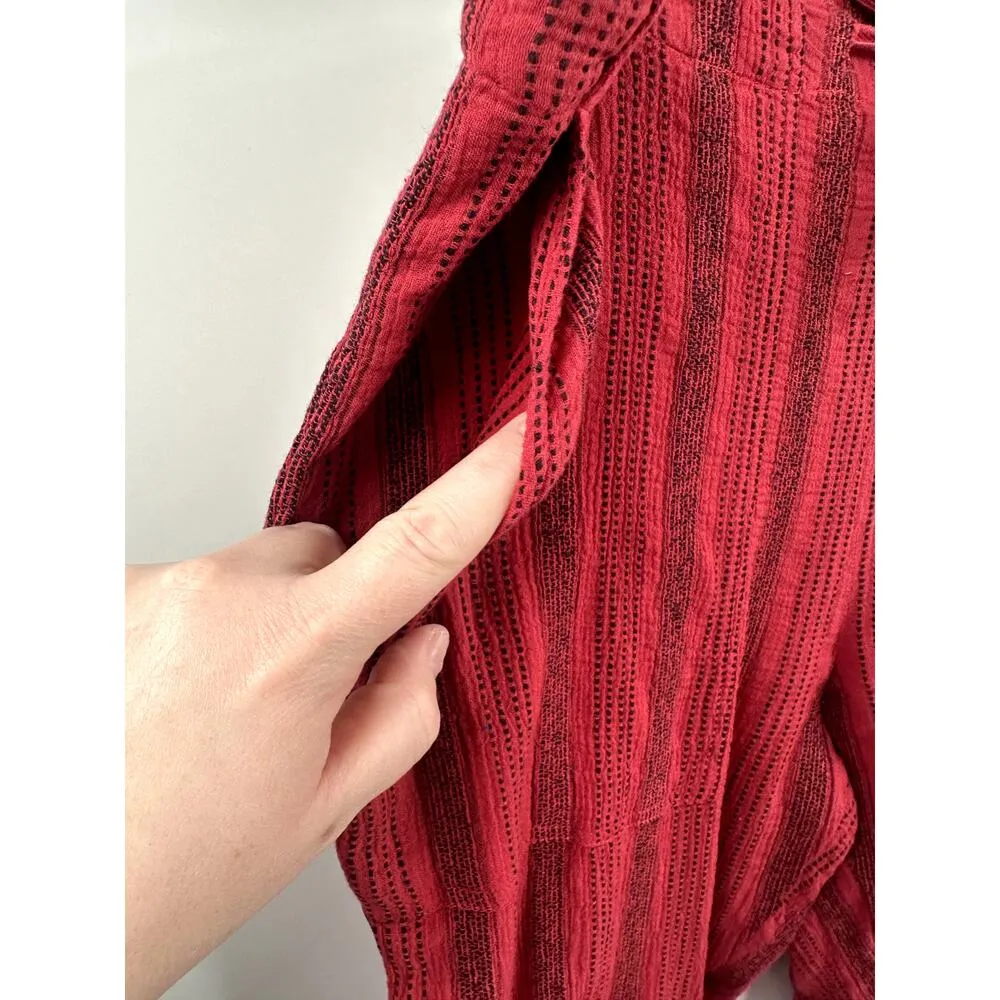 Sundance Shobu Striped Pants in Berry Size Medium - Image 6