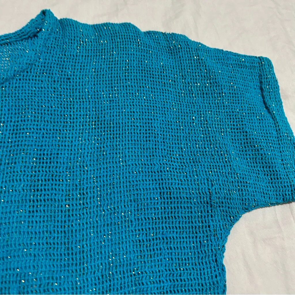 Vintage Zodiac Deadstock Knitted Top SMALL - Image 4