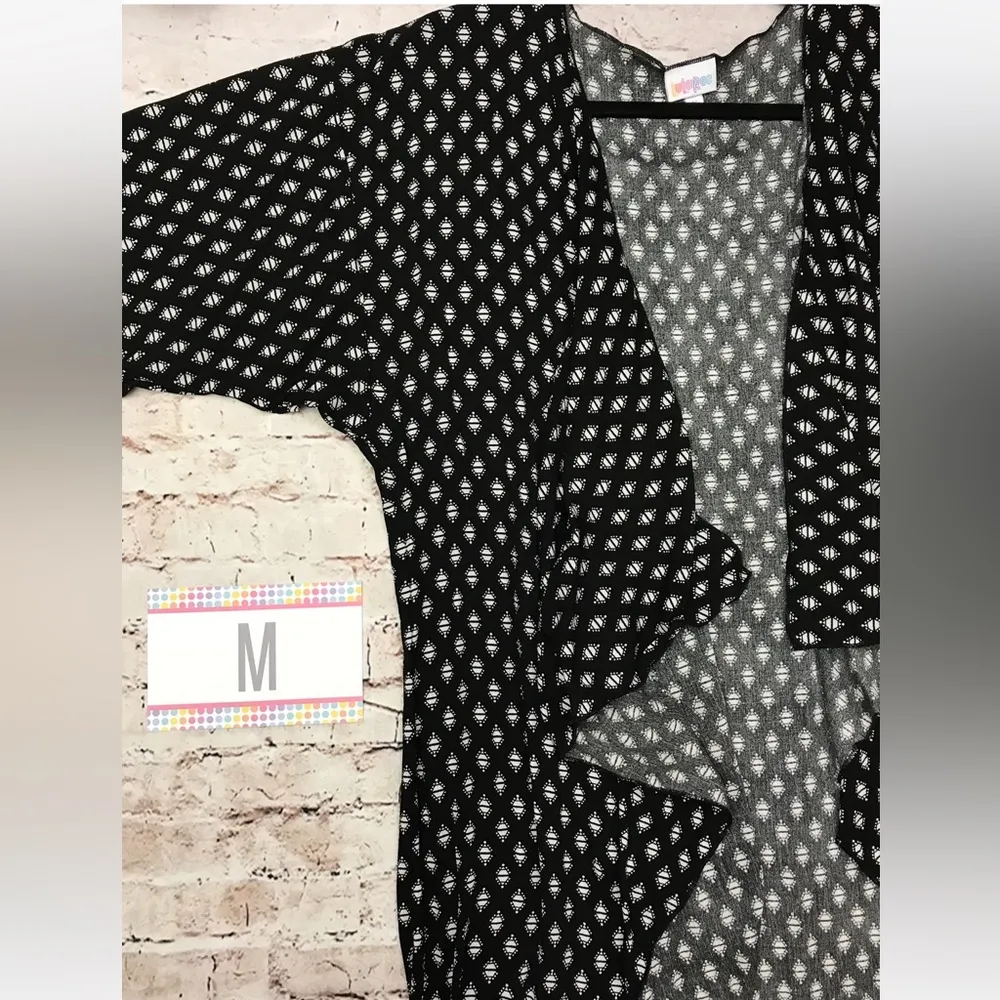 LuLaRoe Shirley Multicolor Kimono Cover Up Size M NWT - Image 4