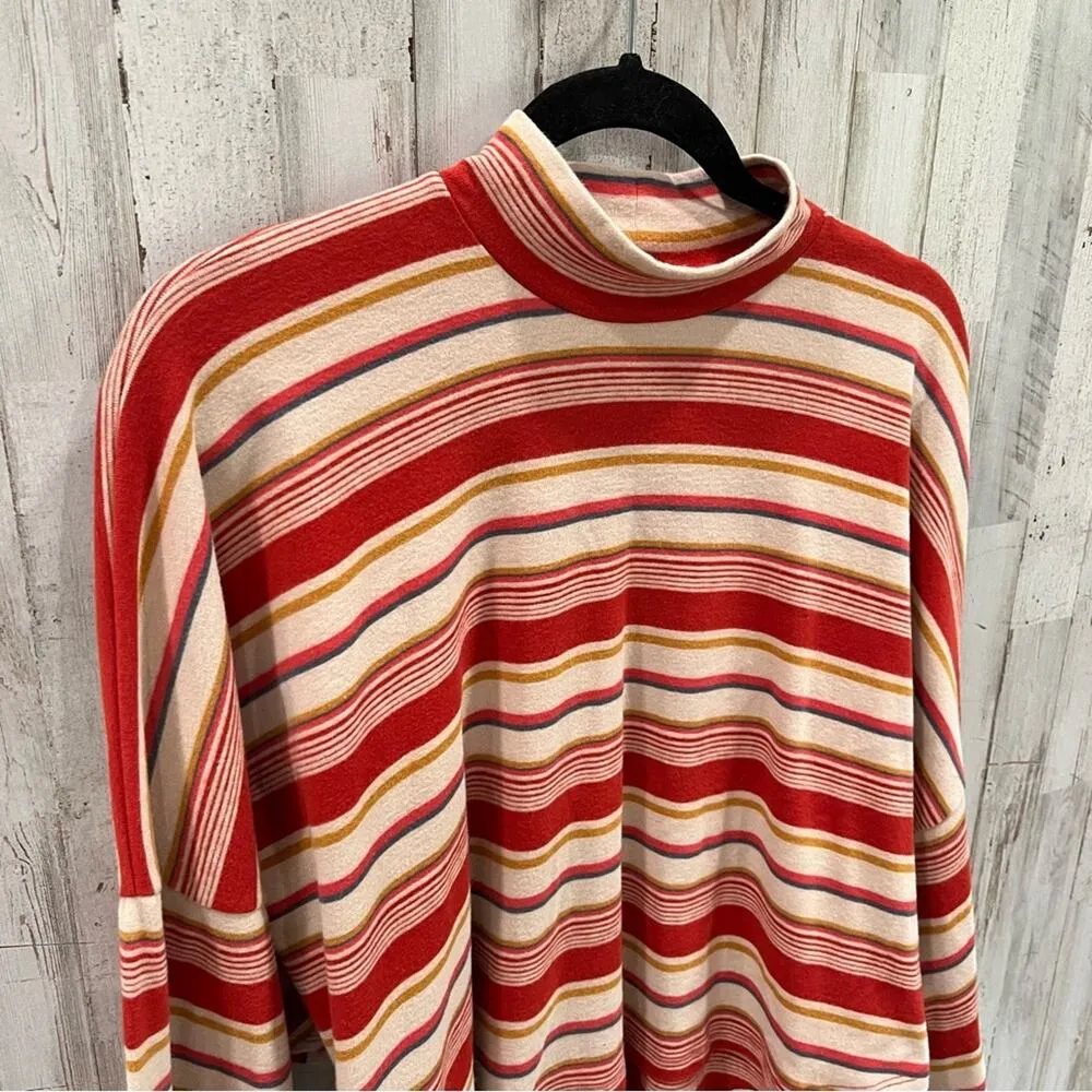 Free People X Revolve Steph Stripe Top “Sand” Cropped Pullover - Image 3