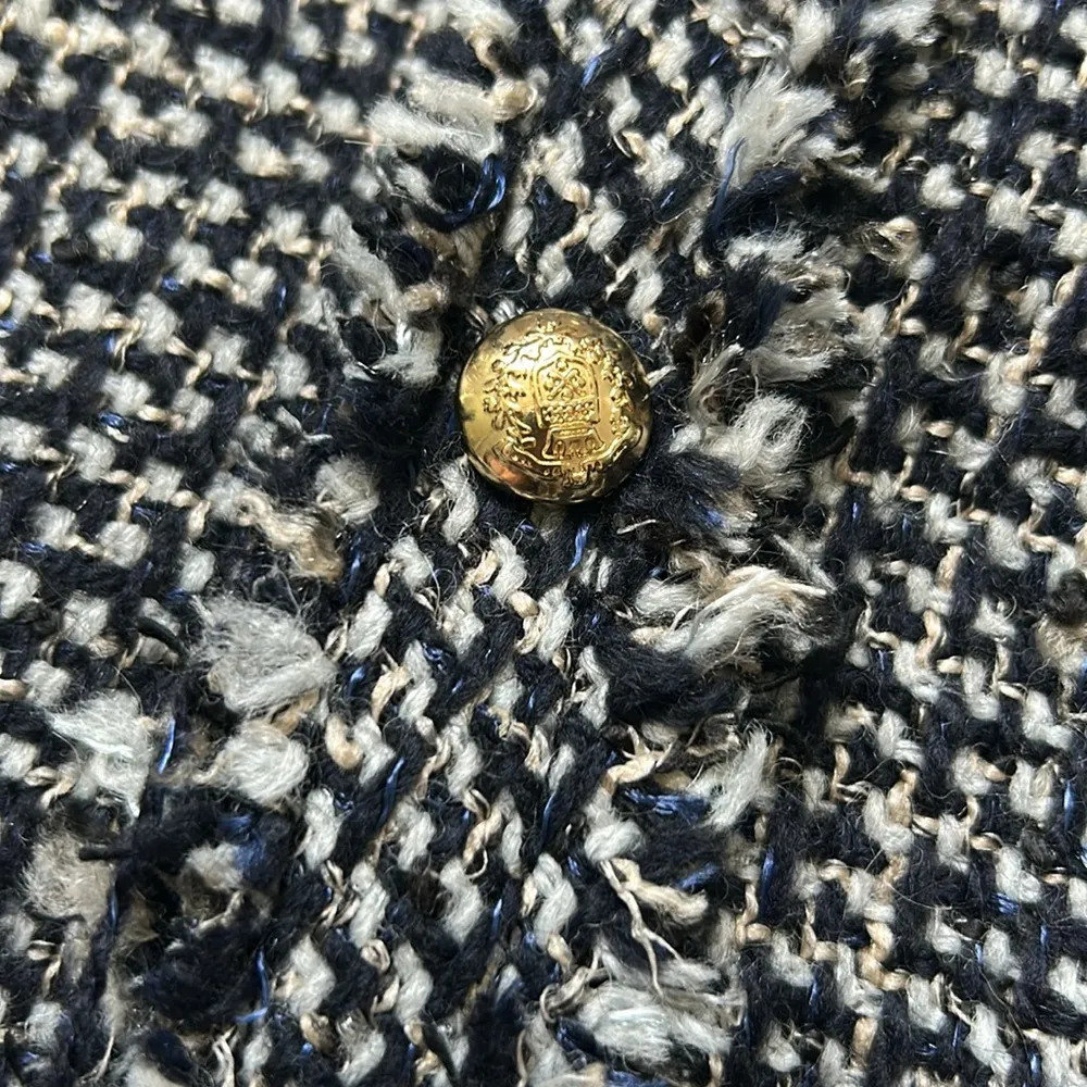 Zara Tweed Mini Dress/ jacket. Xs-S - Image 6