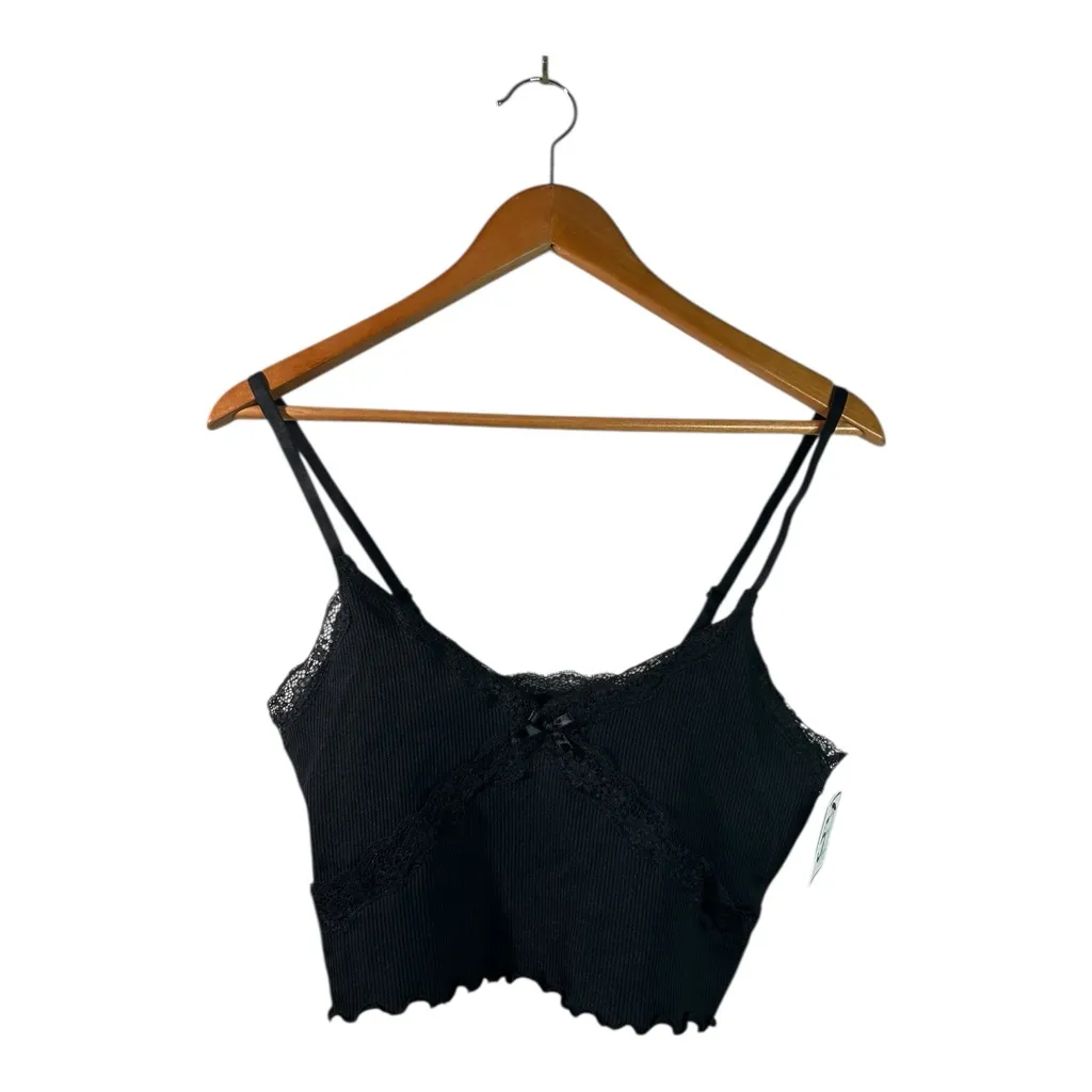 Whimsigoth Cozy Coquette Black Lace Hem Ribbon Mixed Size Crop Top Bundle (S&L) - Image 8