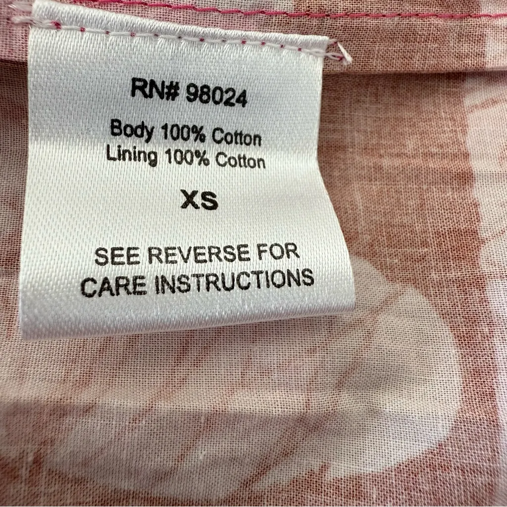 Love The Label GIGI Pink Boho Tiered Ruffled Maxi Dress‎ XS NWT - Image 8