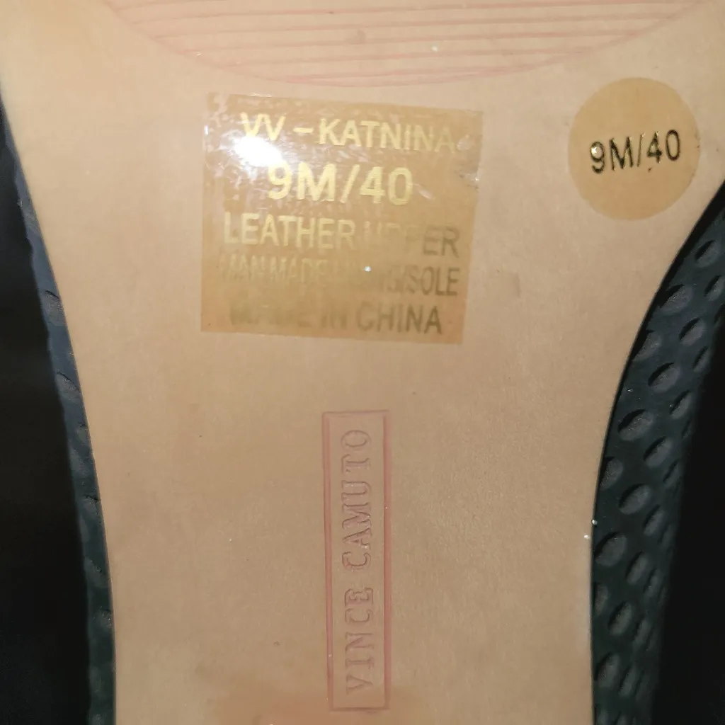 NEW Vince Camuto Katnina Perforated Nubuck Open Toe Ankle Bootie Women's Size 9 - Image 7