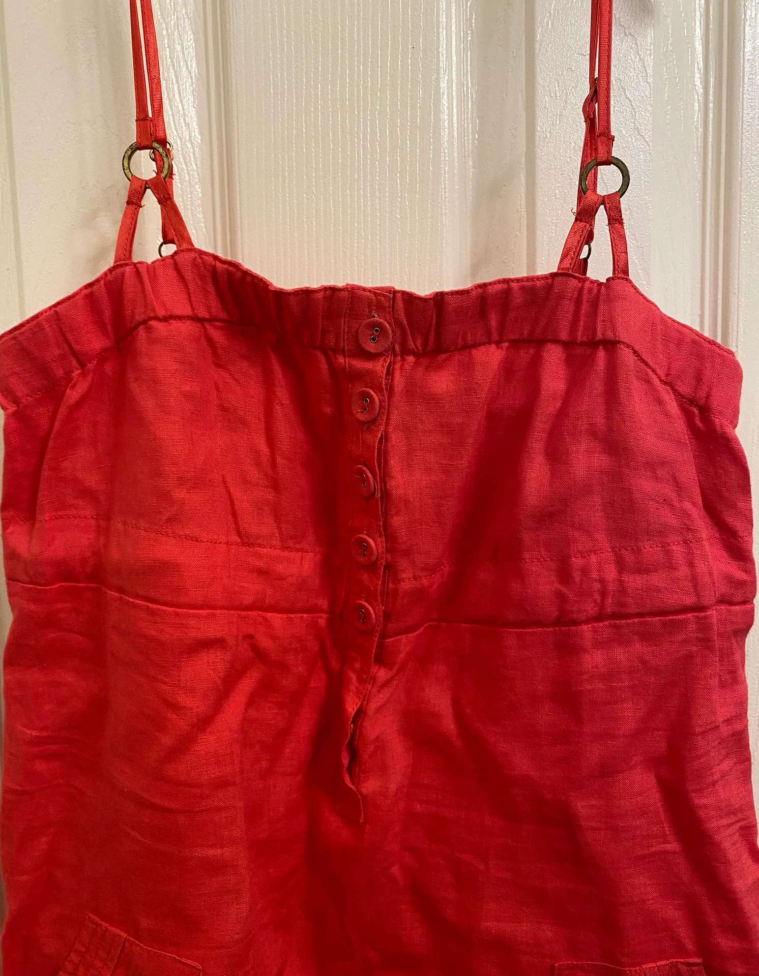 Women Linen Dress S - Image 4