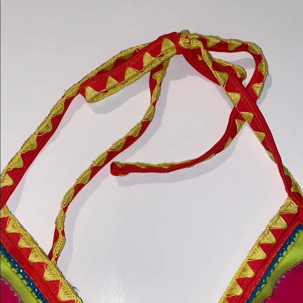 SAME Swim Bikini Top Pink Size M - Image 7