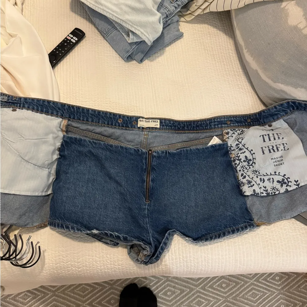 We The Free Maxine denim skirt - Image 4