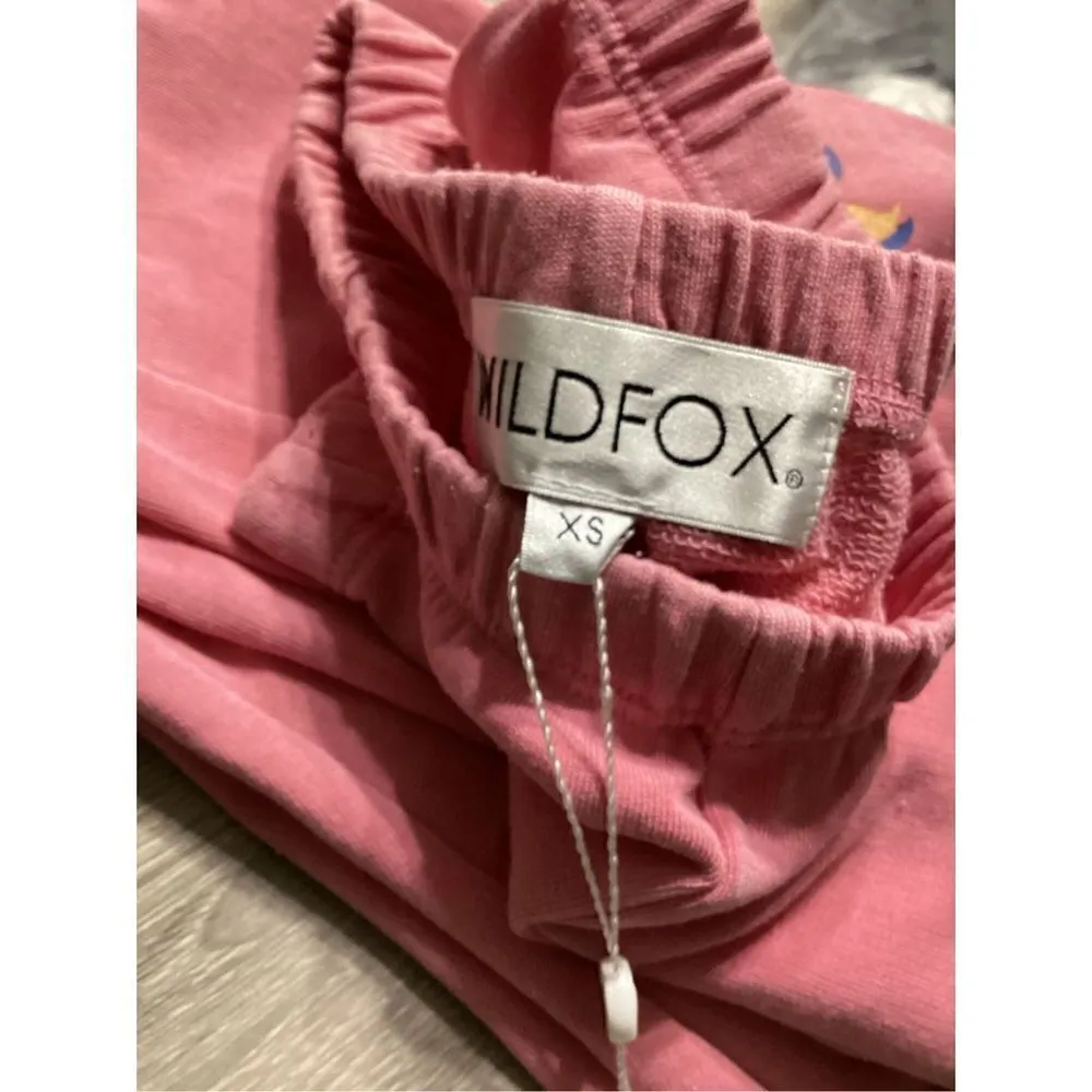 Wildfox Del Sol Knox Pants in Pink Bubble Gum. XS. Retails $98 - Image 5