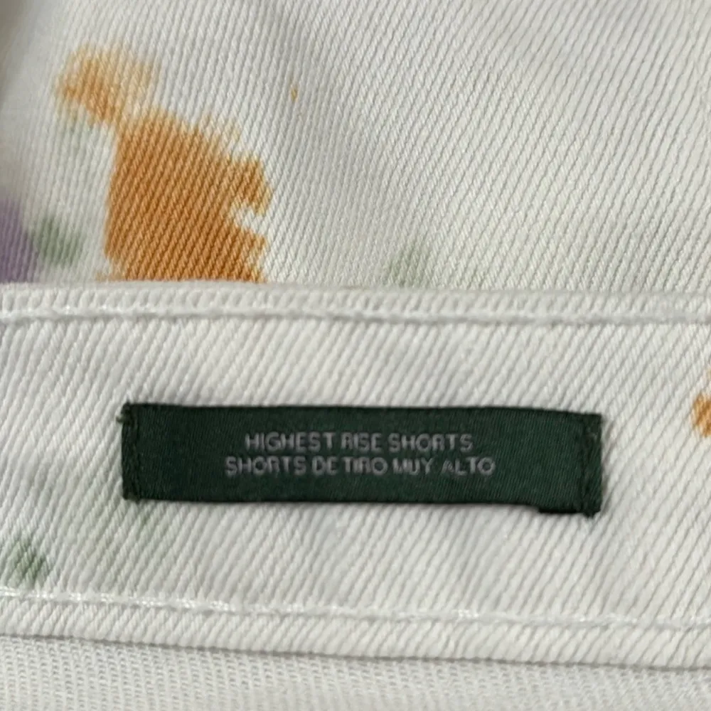 Wild fableTarget Highest rise Cotton shorts Tiedye Green/Orange/Purple Print 0 - Image 8