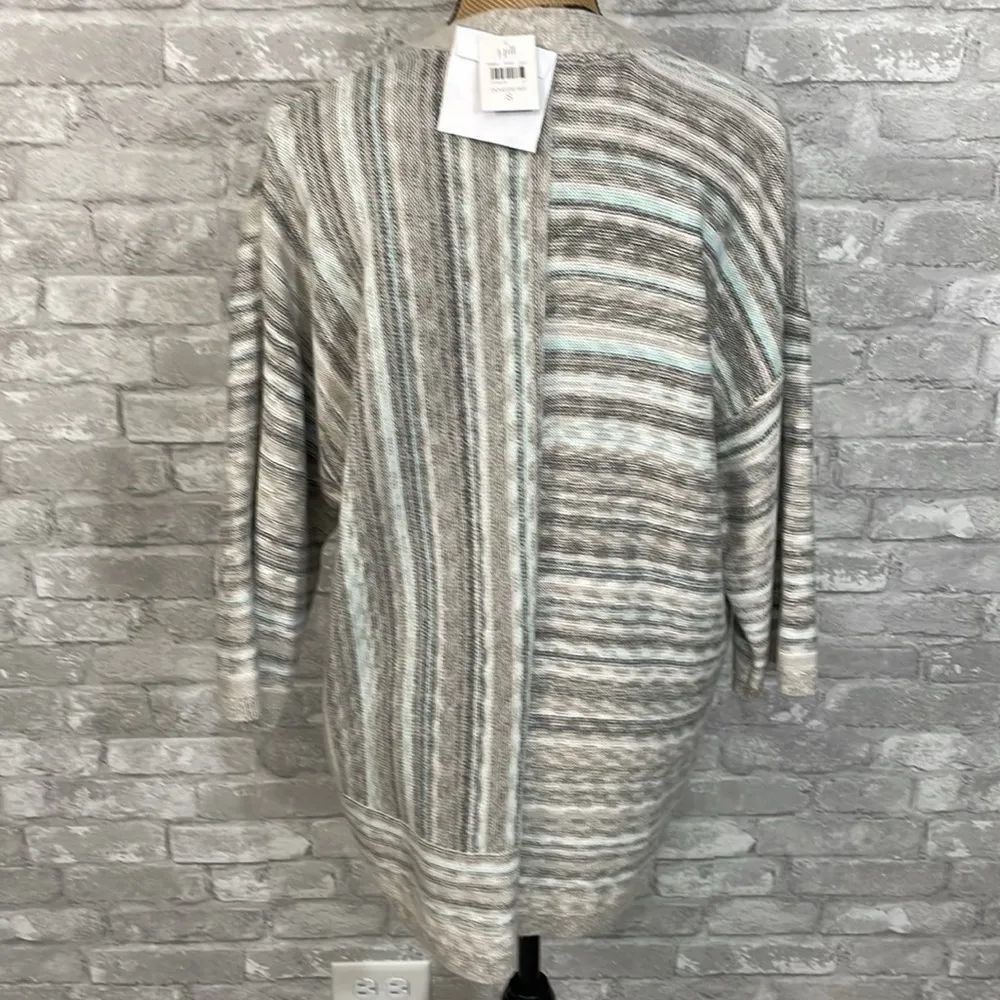 J.Jill Dovegrey Three Button Sweater - Image 4