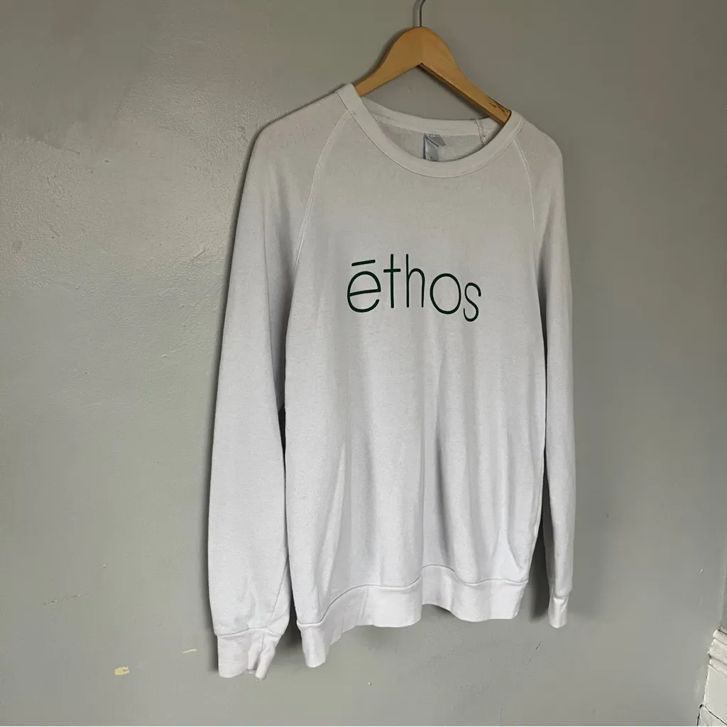 White Ethos Sweatshirt - Image 2