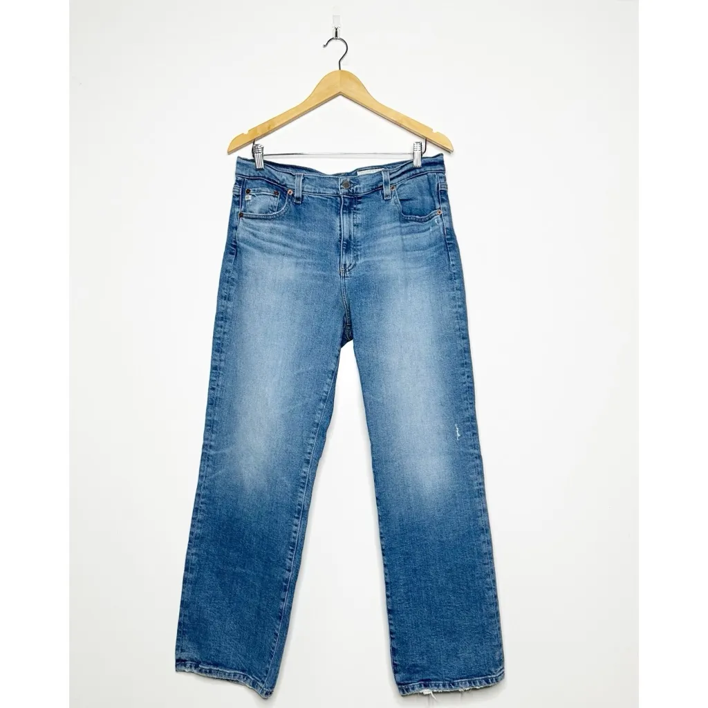 Adriano Goldschmied AG AG-ED Brinley Mid -Rise Straight Leg Jeans Size 32 - Image 3