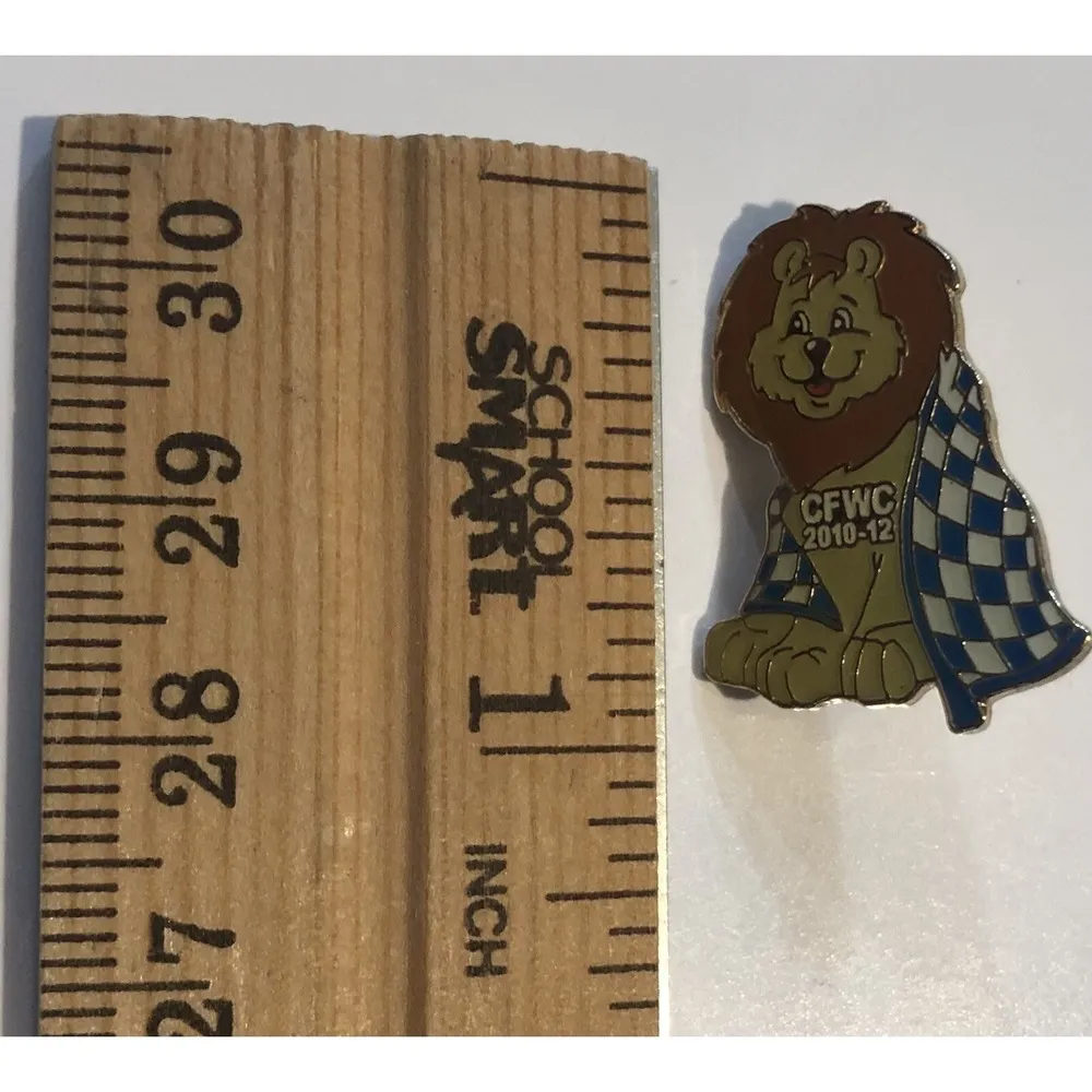 Rare CFWC Pin California Federation of Women's Clubs Member Pin Lion 2010 - Image 7