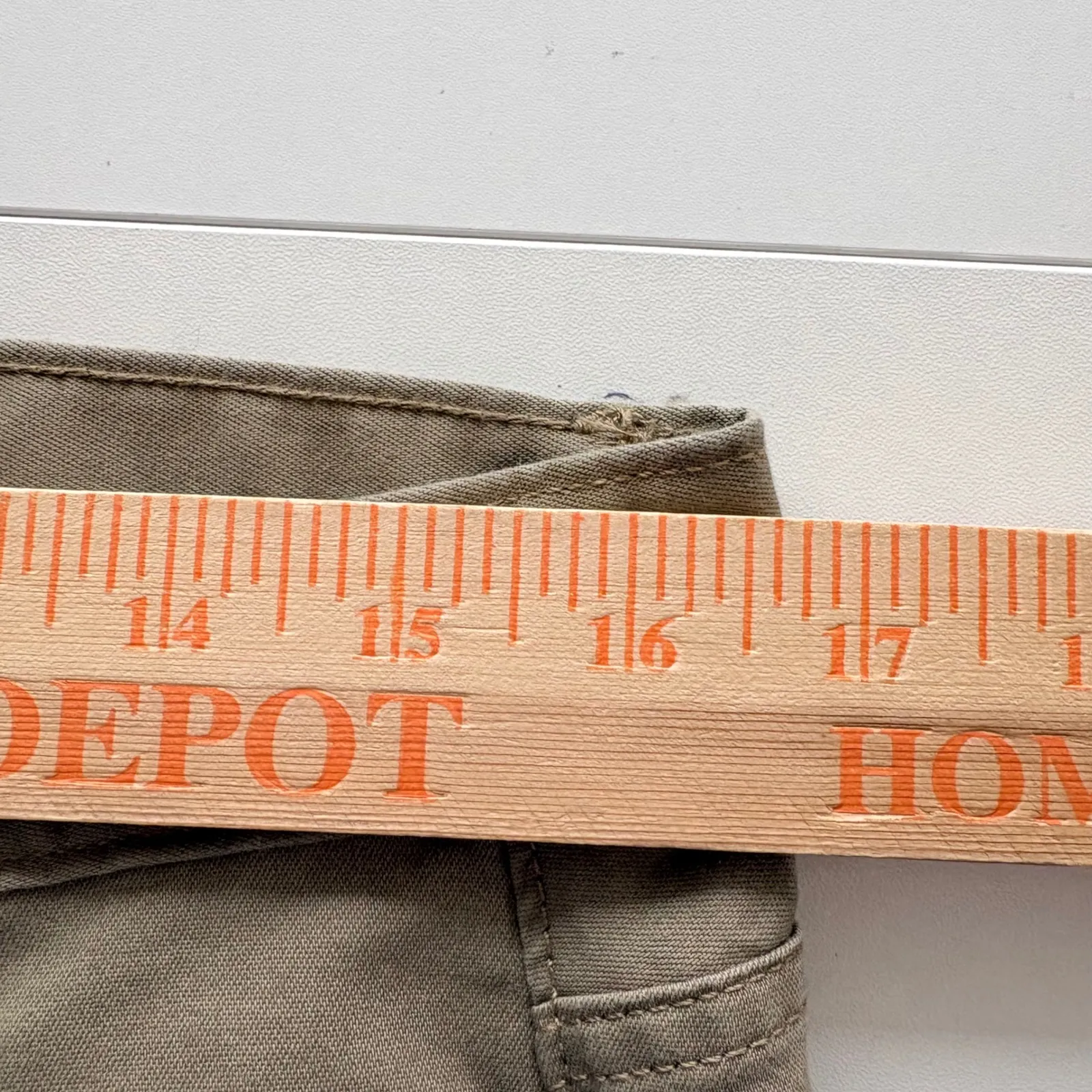 Patagonia Women's Khaki Straight Leg Pants Size 10 Organic Cotton Blend - Image 7