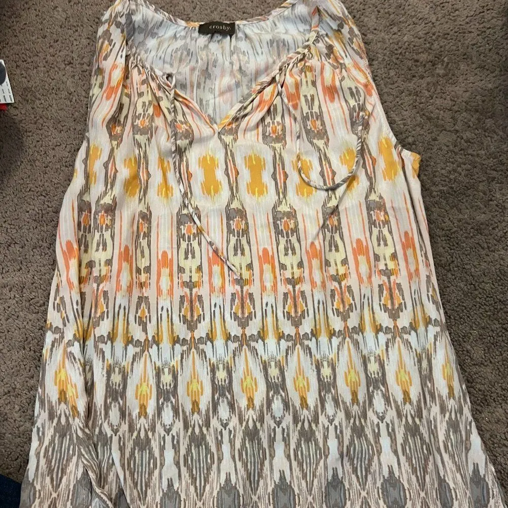 Crosby small colorful tank top Orange - Image 2