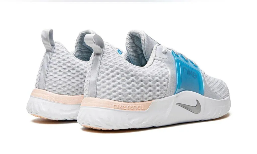 Nike Renew In Season TR 10 Shoes Pure Platinum Metallic Silver Blue Women's 12 - Image 2