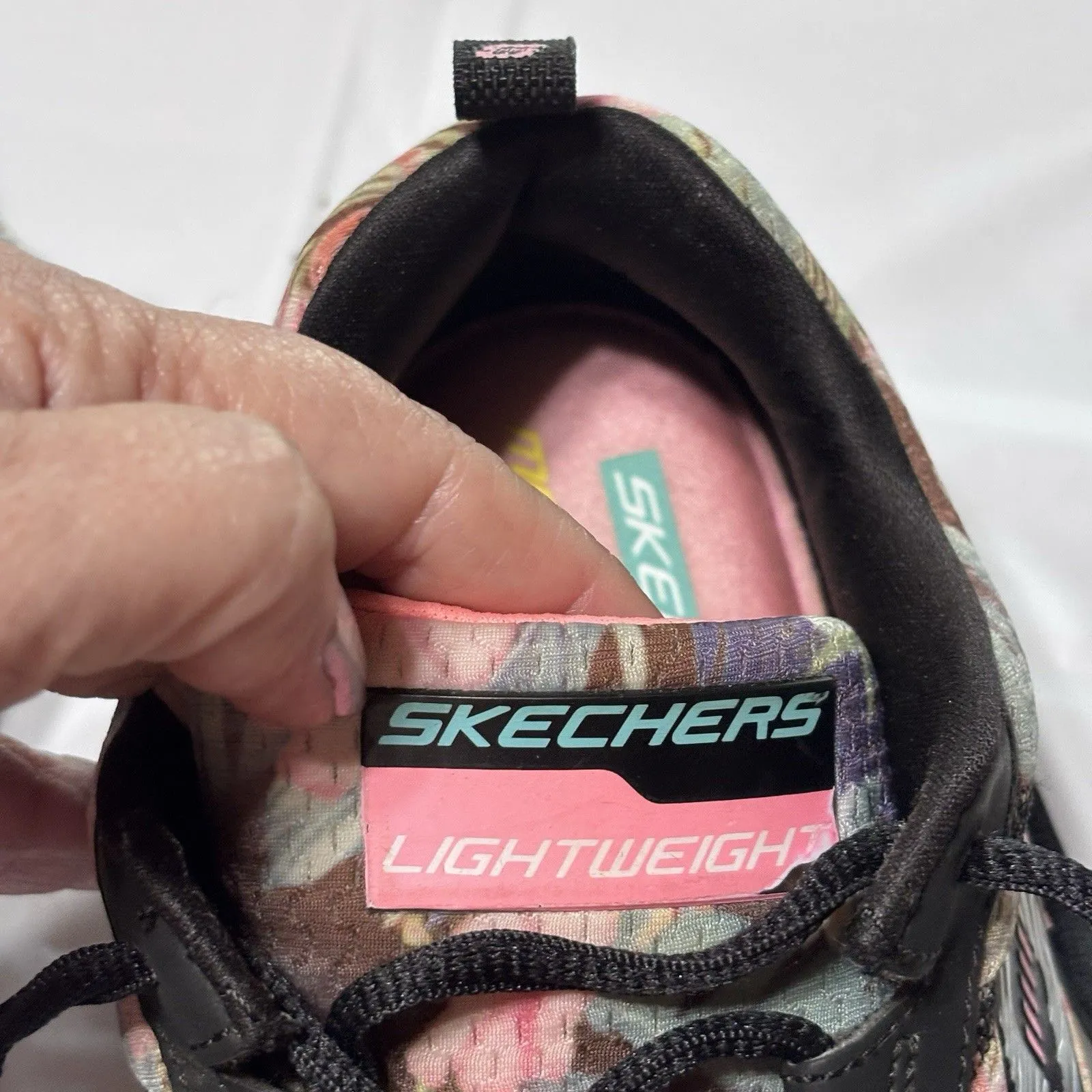 Skechers Women's Flex Appeal Floral Bloom 12061 Casual Comfort Sneaker Size 7.5 - Image 11