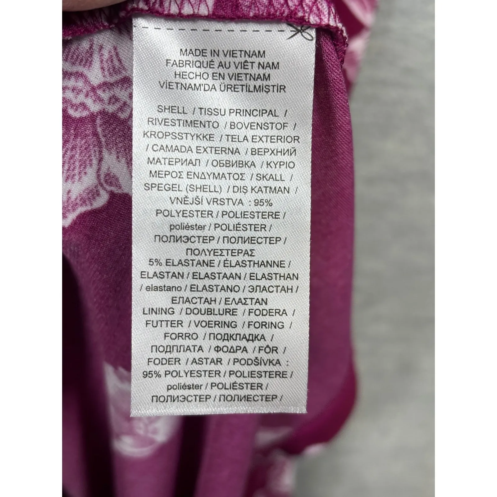 Lauren Ralph Lauren Womens Dress Size 8 Floral Sleeveless Belted Midi Pink - Image 3