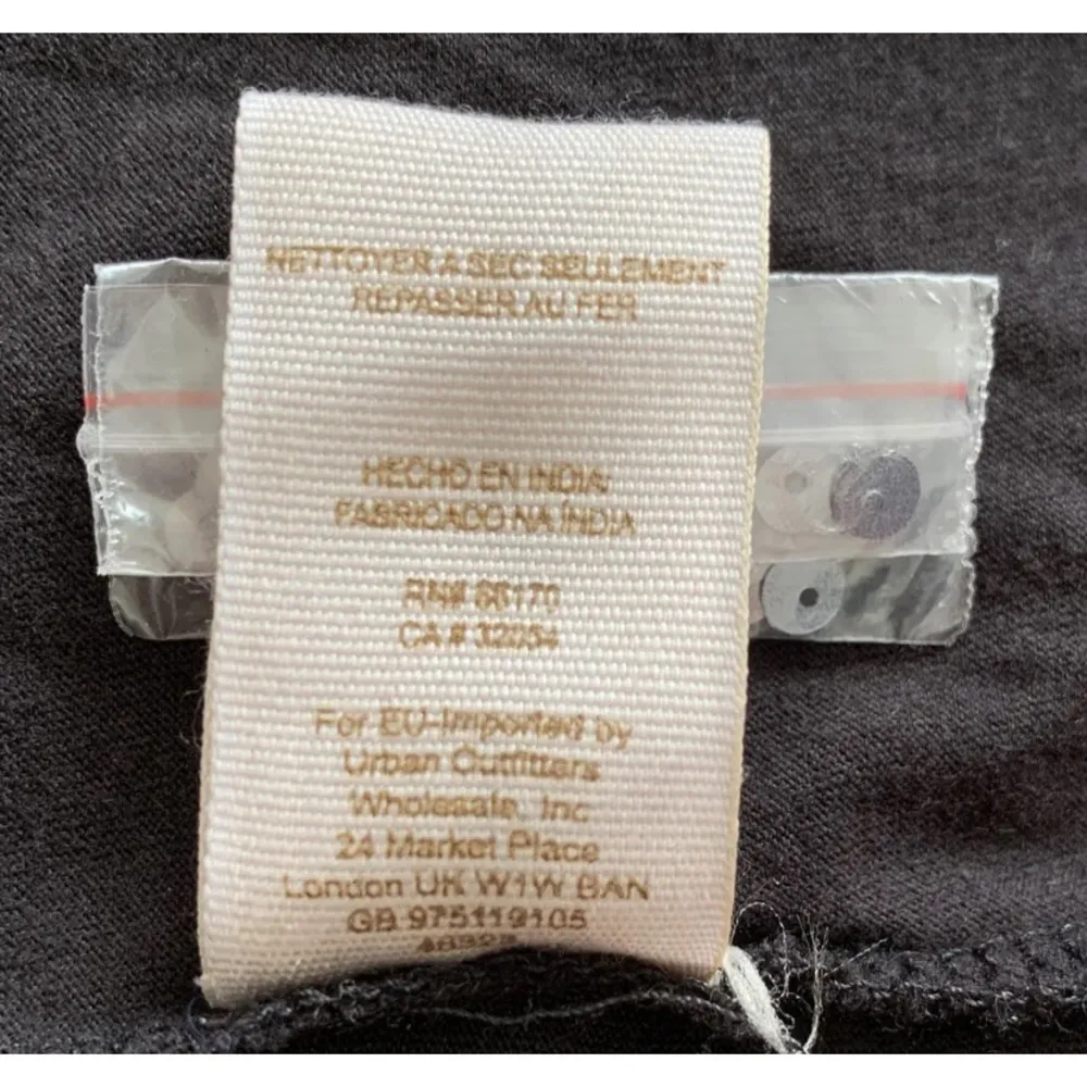 Free People Black Silver Sequin Dress Medium M New No Tag RARE HTF GORGEOUS - Image 4