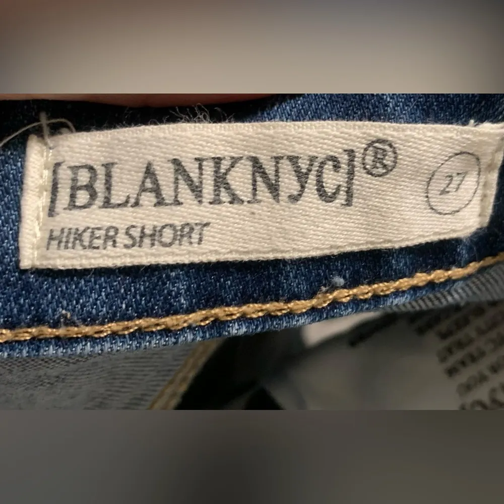 BLANK NYC Embroidered Jean Shorts - Image 8
