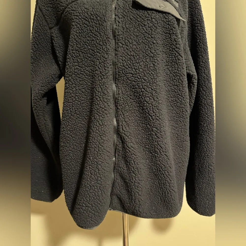 Preloved Columbia Black Mountain Side Heavyweight Fleece Zip Size Medium - Image 4