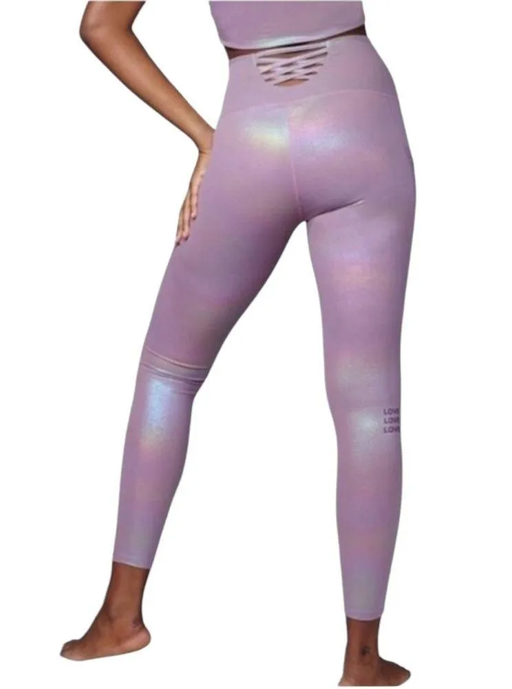 NWT Electric Yoga X Teresa Guidise Love Pocket Legging in Lilac XS - Image 2