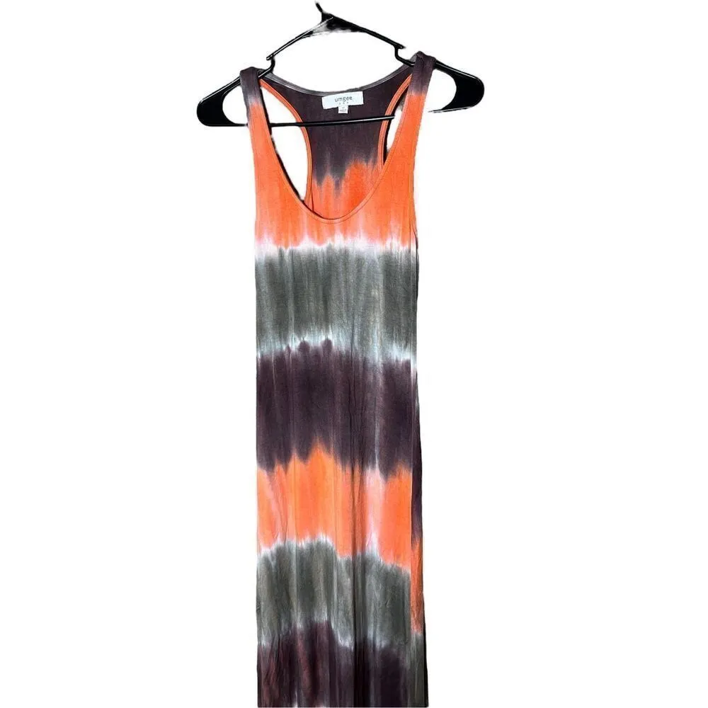 Umgee Tie Dye Maxi Dress Size S - Image 2