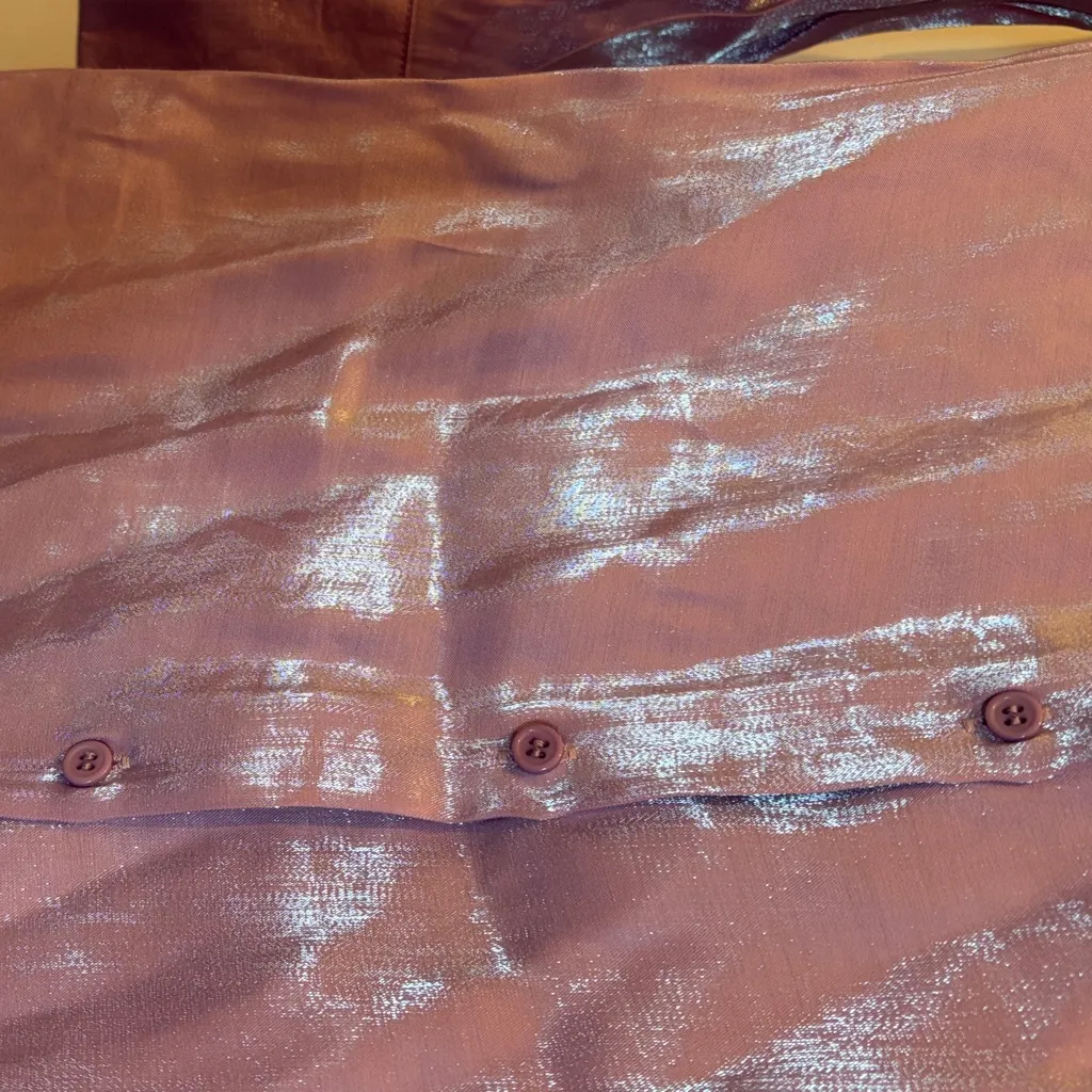 Lavender Button Down Shirt - Image 2