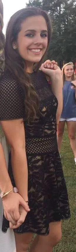 BCBGMAXAZRIA Black hoco dress - Image 2