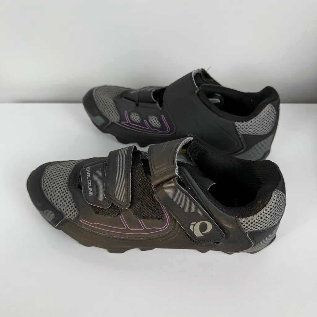 Pearl Izumi All-Road III Shoes Women's Size 40  Purple Grey - Image 4