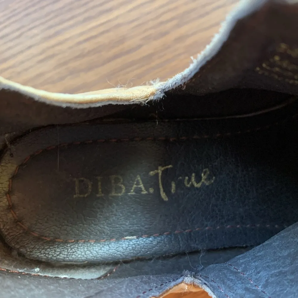 Diba True Leather Booties Shoes Women Brown Size 6.5 Ankle Shoes Winter Chic - Image 4