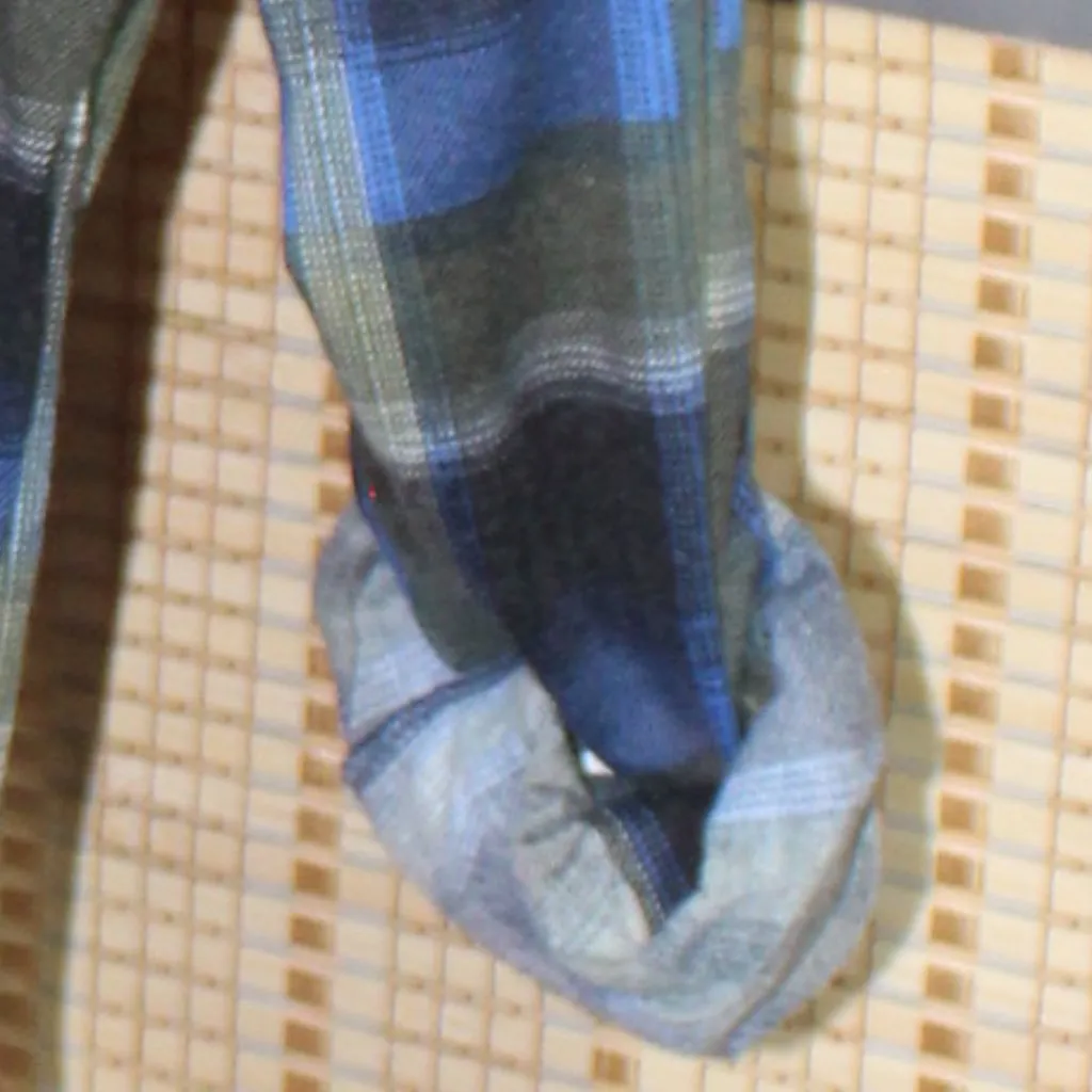 Passport Plaid Flannel Button Down Green Size M - Image 3