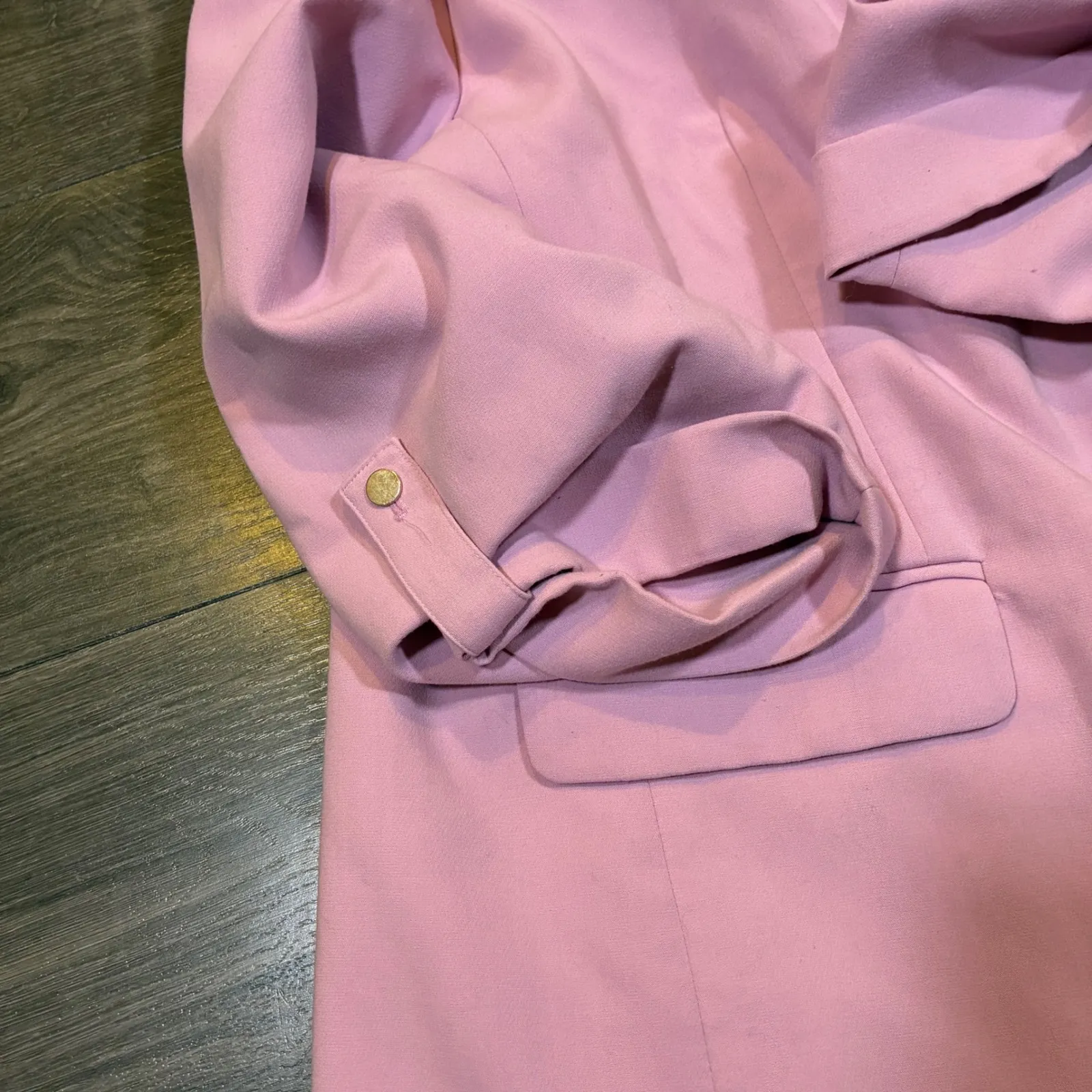 Maeve‎ Anthropologie Blazer 18W Pink Career Jacket Casual Business Cute - Image 4