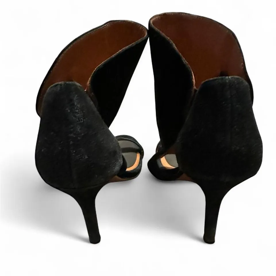 & other stories Black Suede Cut Out Strappy
Sandal Heels Size 9.5 RETAIL $135 - Image 6