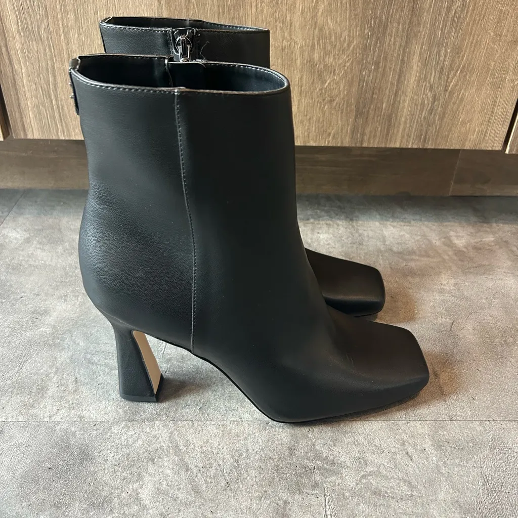 Circus by Sam Edelman Circus NY by Sam Edelman Emma Square Toe Booties Size 9.5 NEW - Image 2