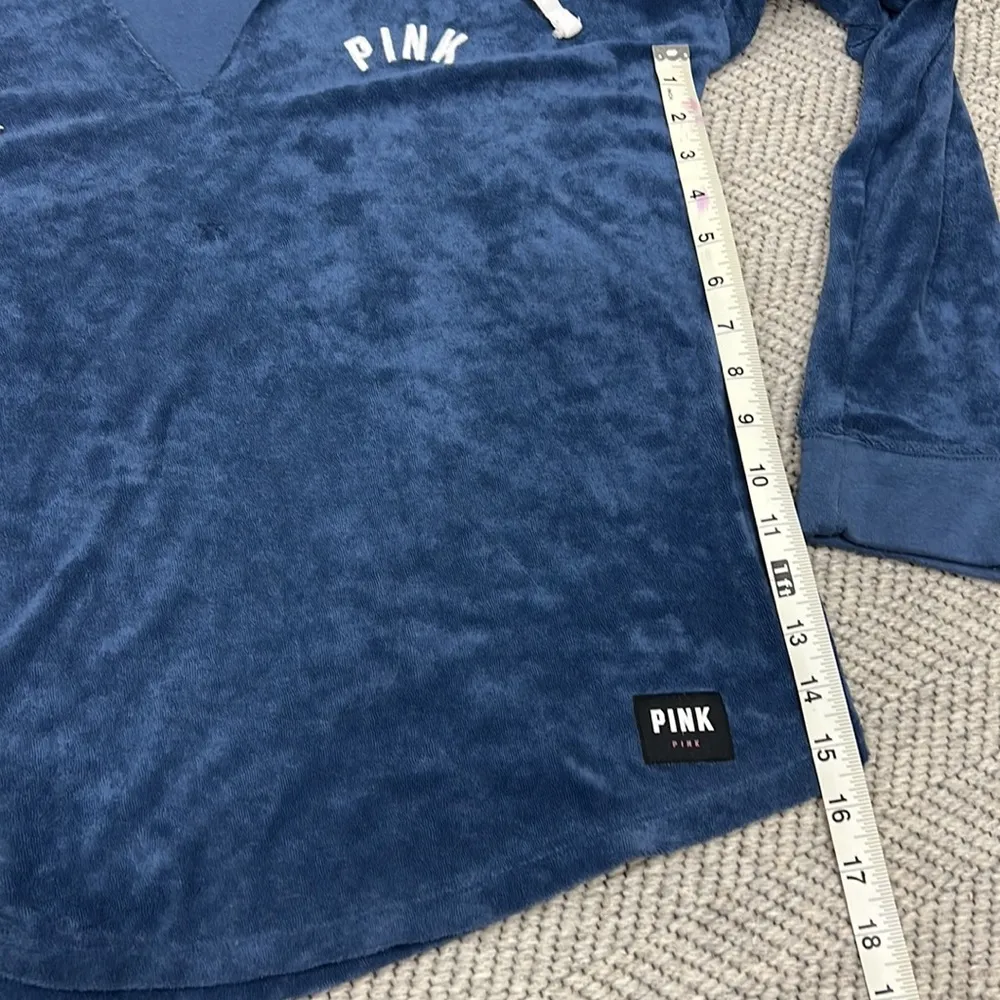 Pink Victoria’s Secret hoodie - Image 5