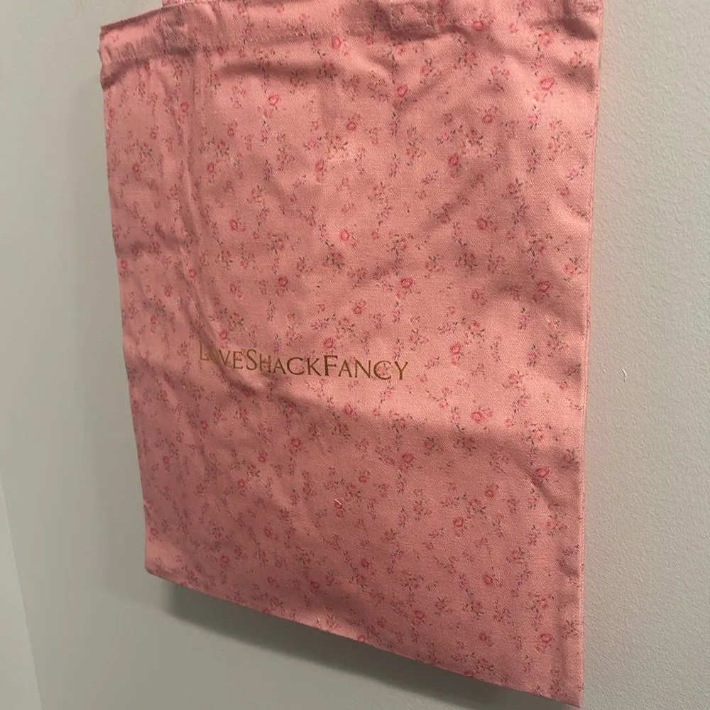 LoveShackFancy Floral Canvas Tote - Image 5