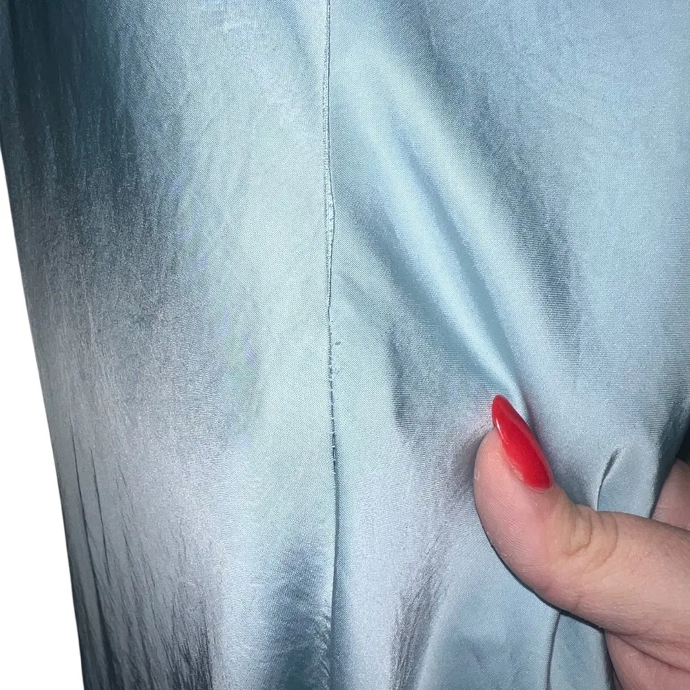 Bec + Bridge Rochelle Twist Cutout Strapless Maxi Dress Dolphin Blue - Image 8