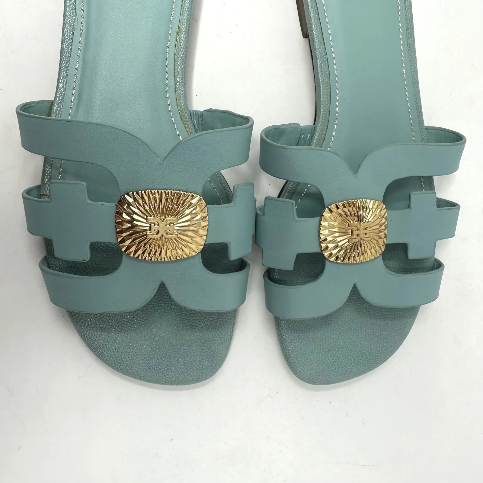 Sam‎ Edelman Bay Radiant Slide Sandal Blue Size 7.5 - Image 4