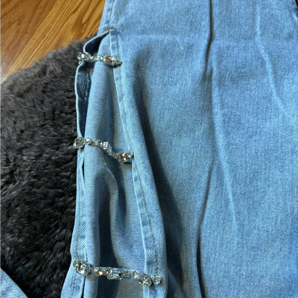 Windsor Light Blue Straight Leg Jeans - Image 7