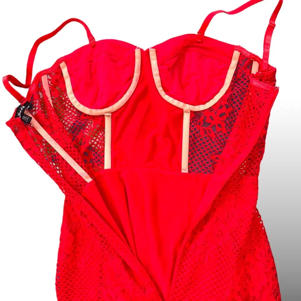 For love and lemons lace bodysuit dress size small - Image 12